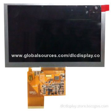 5.0"display area, 800(RGB) x480 pixels, highlight 800cd/m2New